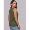 imageANRABESS Women Tank Tops Summer V Neck Sleeveless Casual Loose Fit Cute Cami Basic T Shirts Solid Tees 2026 Trendy OutfitsArmy Green