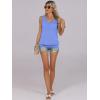 imageANRABESS Women Tank Tops Summer V Neck Sleeveless Casual Loose Fit Cute Cami Basic T Shirts Solid Tees 2026 Trendy OutfitsBlue