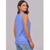 imageANRABESS Women Tank Tops Summer V Neck Sleeveless Casual Loose Fit Cute Cami Basic T Shirts Solid Tees 2026 Trendy OutfitsBlue