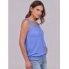 imageANRABESS Women Tank Tops Summer V Neck Sleeveless Casual Loose Fit Cute Cami Basic T Shirts Solid Tees 2026 Trendy OutfitsBlue