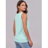 imageANRABESS Women Tank Tops Summer V Neck Sleeveless Casual Loose Fit Cute Cami Basic T Shirts Solid Tees 2026 Trendy OutfitsMint Green