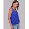 imageANRABESS Women Tank Tops Summer V Neck Sleeveless Casual Loose Fit Cute Cami Basic T Shirts Solid Tees 2026 Trendy OutfitsRoyal Blue
