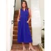 imageANRABESS Womens Casual Dress Summer Sleeveless V Neck Sundress Aline Flowy Beach Maxi Dresses Travel 2026 Vacation OutfitsRoyal Blue