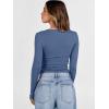 imageANRABESS Womens Long Sleeve Shirts Crew Neck Fitted Knit Casual TShirt Going Out Tops Basic Tees Fall Fashion Outfits 2025Deep Blue