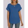 imageANRABESS Womens Oversized Short Sleeve T ShirtsDark Blue