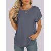 imageANRABESS Womens Oversized Short Sleeve T ShirtsGray