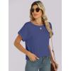 imageANRABESS Womens Oversized Short Sleeve T ShirtsGray Blue