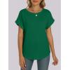 imageANRABESS Womens Oversized Short Sleeve T ShirtsGreen