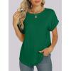 imageANRABESS Womens Oversized Short Sleeve T ShirtsGreen