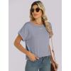 imageANRABESS Womens Oversized Short Sleeve T ShirtsGrey