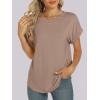 imageANRABESS Womens Oversized Short Sleeve T ShirtsKhaki
