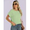 imageANRABESS Womens Oversized Short Sleeve T ShirtsLight Green