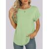 imageANRABESS Womens Oversized Short Sleeve T ShirtsLight Green