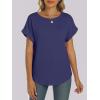 imageANRABESS Womens Oversized Short Sleeve T ShirtsNavy Blue