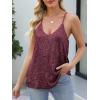 imageANRABESS Womens Sequin Tank Tops Sparkle Glitter Shirts Sexy Party Shimmer Camisole Sleeveless V Neck Summer Going Out VestBurgundy