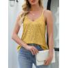 imageANRABESS Womens Sequin Tank Tops Sparkle Glitter Shirts Sexy Party Shimmer Camisole Sleeveless V Neck Summer Going Out VestGold