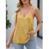 imageANRABESS Womens Sequin Tank Tops Sparkle Glitter Shirts Sexy Party Shimmer Camisole Sleeveless V Neck Summer Going Out VestGold