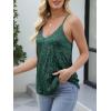 imageANRABESS Womens Sequin Tank Tops Sparkle Glitter Shirts Sexy Party Shimmer Camisole Sleeveless V Neck Summer Going Out VestGreen
