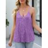 imageANRABESS Womens Sequin Tank Tops Sparkle Glitter Shirts Sexy Party Shimmer Camisole Sleeveless V Neck Summer Going Out VestPurple