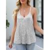 imageANRABESS Womens Sequin Tank Tops Sparkle Glitter Shirts Sexy Party Shimmer Camisole Sleeveless V Neck Summer Going Out VestSilver