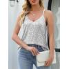 imageANRABESS Womens Sequin Tank Tops Sparkle Glitter Shirts Sexy Party Shimmer Camisole Sleeveless V Neck Summer Going Out VestSilver