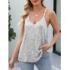 imageANRABESS Womens Sequin Tank Tops Sparkle Glitter Shirts Sexy Party Shimmer Camisole Sleeveless V Neck Summer Going Out VestSilver