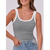 imageANRABESS Womens Sleeveless Scoop Neck Tank Top Ribbed Fitted Summer Basic Slim Cute Tops 2026Black White
