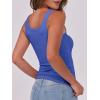 imageANRABESS Womens Sleeveless Scoop Neck Tank Top Ribbed Fitted Summer Basic Slim Cute Tops 2026Blue