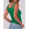 imageANRABESS Womens Sleeveless Scoop Neck Tank Top Ribbed Fitted Summer Basic Slim Cute Tops 2026Bright Green