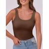 imageANRABESS Womens Sleeveless Scoop Neck Tank Top Ribbed Fitted Summer Basic Slim Cute Tops 2026Coffee Brown