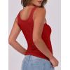 imageANRABESS Womens Sleeveless Scoop Neck Tank Top Ribbed Fitted Summer Basic Slim Cute Tops 2026Red