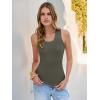 imageANRABESS Womens Sleeveless Scoop Neck Tank Tops 2026 Summer Casual Basic Slim Fit Ribbed Knit Racerback Workout Cami ShirtsArmy Green