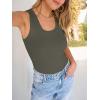 imageANRABESS Womens Sleeveless Scoop Neck Tank Tops 2026 Summer Casual Basic Slim Fit Ribbed Knit Racerback Workout Cami ShirtsArmy Green