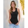 imageANRABESS Womens Sleeveless Scoop Neck Tank Tops 2026 Summer Casual Basic Slim Fit Ribbed Knit Racerback Workout Cami ShirtsBlack