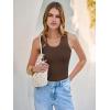 imageANRABESS Womens Sleeveless Scoop Neck Tank Tops 2026 Summer Casual Basic Slim Fit Ribbed Knit Racerback Workout Cami ShirtsBrown