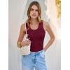 imageANRABESS Womens Sleeveless Scoop Neck Tank Tops 2026 Summer Casual Basic Slim Fit Ribbed Knit Racerback Workout Cami ShirtsDeep Red