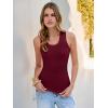 imageANRABESS Womens Sleeveless Scoop Neck Tank Tops 2026 Summer Casual Basic Slim Fit Ribbed Knit Racerback Workout Cami ShirtsDeep Red