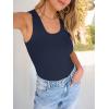 imageANRABESS Womens Sleeveless Scoop Neck Tank Tops 2026 Summer Casual Basic Slim Fit Ribbed Knit Racerback Workout Cami ShirtsNavy Blue