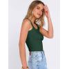 imageANRABESS Womens Sleeveless Square Neck Tank Tops Summer Racerback Workout Top Ribbed Knit Slim Fit Basic 2026 Casual ClothesDeep Green