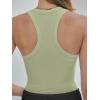 imageANRABESS Womens Sleeveless Square Neck Tank Tops Summer Racerback Workout Top Ribbed Knit Slim Fit Basic 2026 Casual ClothesSage Green