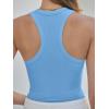 imageANRABESS Womens Sleeveless Square Neck Tank Tops Summer Racerback Workout Top Ribbed Knit Slim Fit Basic 2026 Casual ClothesSky Blue