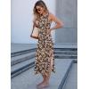 imageANRABESS Womens Summer Casual Sleeveless T Shirt Midi Dress Slim Fit Tie Waist Split Tank Long Dresses 2026 Vacation SundressMulticolor Floral