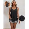 imageANRABESS Womens Tank Tops Lace Shoulder Scoop Neck Flowy Sleeveless Tops Casual Cute Tanks Summer Outfits Beach Vacation 2026Black