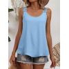 imageANRABESS Womens Tank Tops Lace Shoulder Scoop Neck Flowy Sleeveless Tops Casual Cute Tanks Summer Outfits Beach Vacation 2026Bright Blue