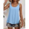 imageANRABESS Womens Tank Tops Lace Shoulder Scoop Neck Flowy Sleeveless Tops Casual Cute Tanks Summer Outfits Beach Vacation 2026Bright Blue