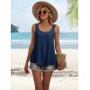 imageANRABESS Womens Tank Tops Lace Shoulder Scoop Neck Flowy Sleeveless Tops Casual Cute Tanks Summer Outfits Beach Vacation 2026Navy Blue