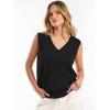 imageANRABESS Womens V Neck Tank Tops Sleeveless Knit Summer Sweater Shirts 2026 Trendy Business Casual Dressy Work OutfitsBlack