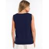 imageANRABESS Womens V Neck Tank Tops Sleeveless Knit Summer Sweater Shirts 2026 Trendy Business Casual Dressy Work OutfitsNavy Blue