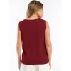 imageANRABESS Womens V Neck Tank Tops Sleeveless Knit Summer Sweater Shirts 2026 Trendy Business Casual Dressy Work OutfitsRed
