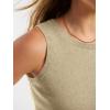 imageANRABESS Womens Wool Blend Tank Tops Sweaters Sleeveless Soft Fitted Business Casual Sweater Shirts 2026 Summer ClothesAlmond